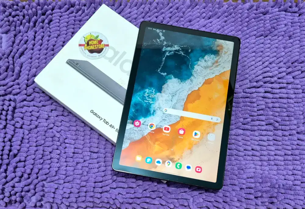 Galaxy Tab A9+ 5G 128Gb Navy Mulus Lengkap