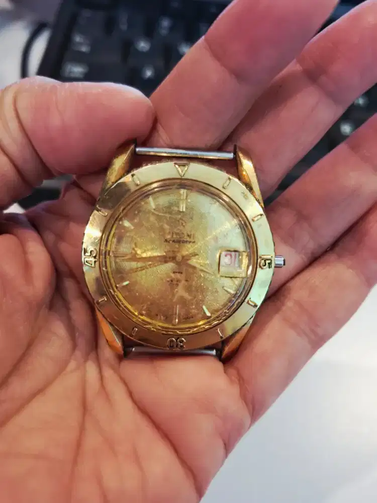 Jam TITONI Airmaster Vintage Swiss Original 1950–60an