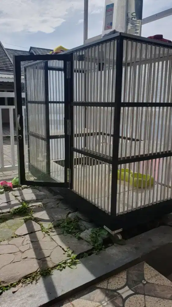 KANDANG KUCING PLUS KUCING