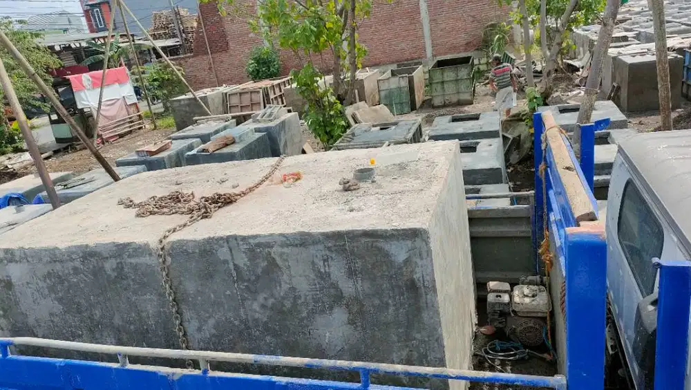 pembuatan septictank beton, septictank buis, dan septictank bio