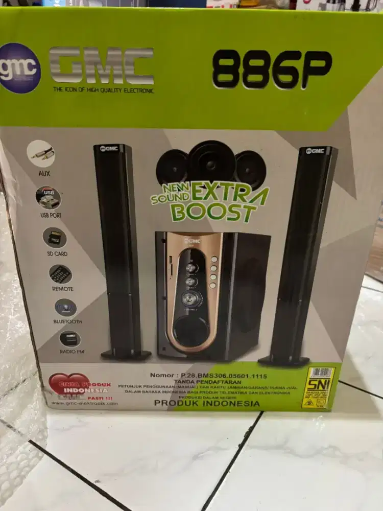 SPEAKER AKTIF GMC 886P