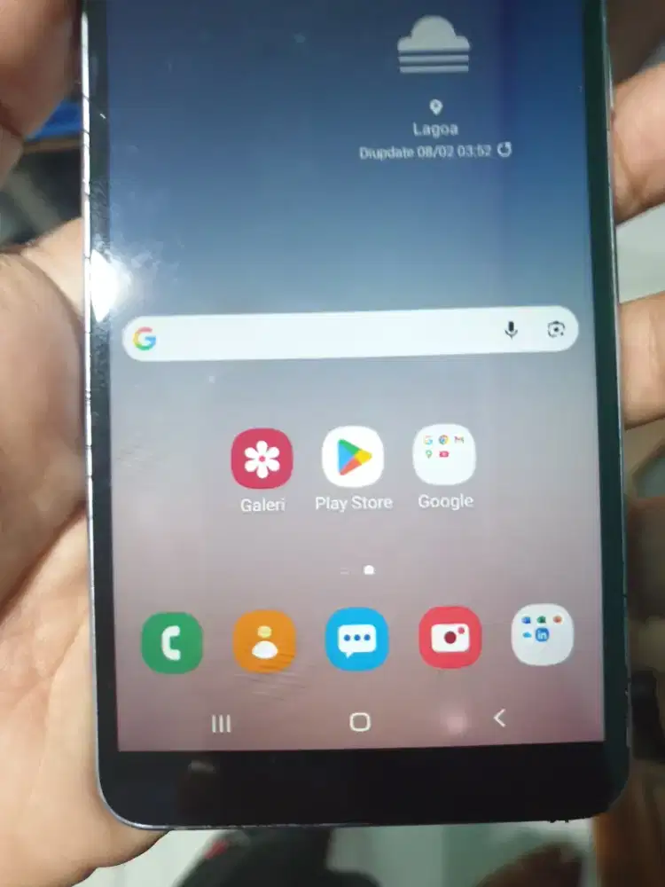 Jual cepat samsung a8 pluss ram  6/64 fullset
