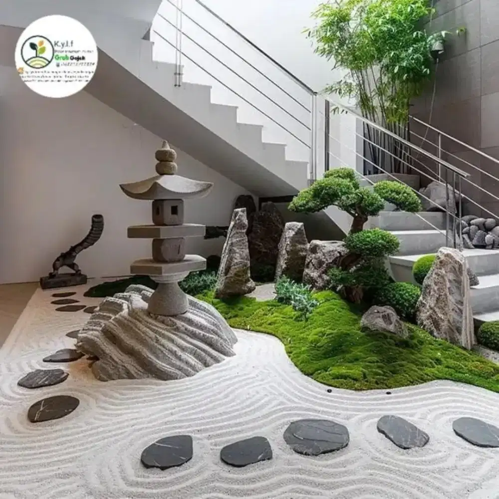Menerima dekorasi taman zen garden berkualitas