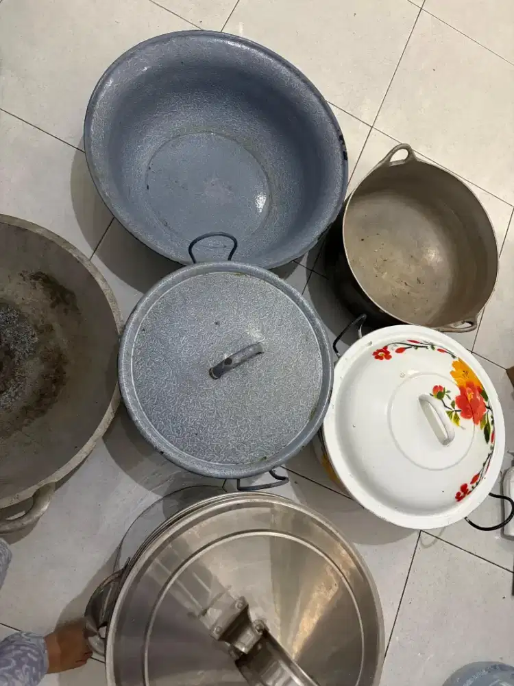 JUAL PERLENGKAPAN DAPUR PANCI BLIRIK DANDANG DAN WAJAN