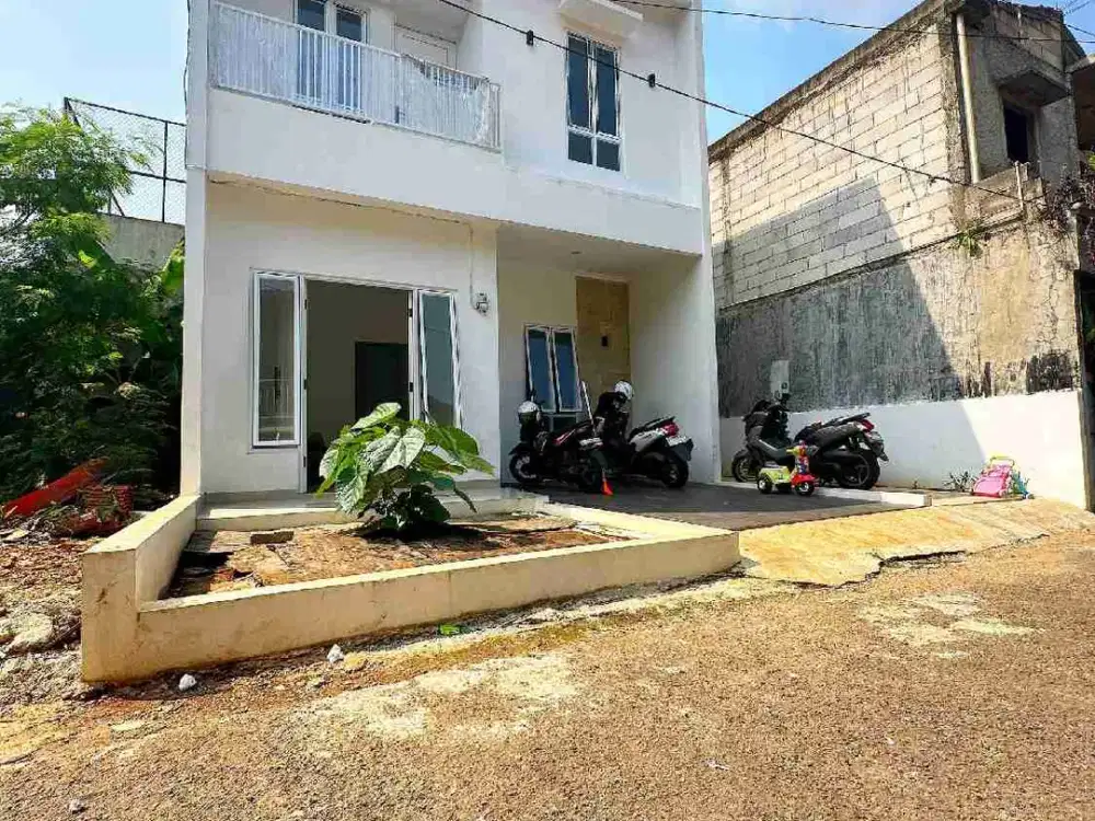 HOT Dijual Rumah Baru 2 Lantai Dkt Kantor BRIN Bisa KPR Kalisari Pasar Rebo Jakarta Timur