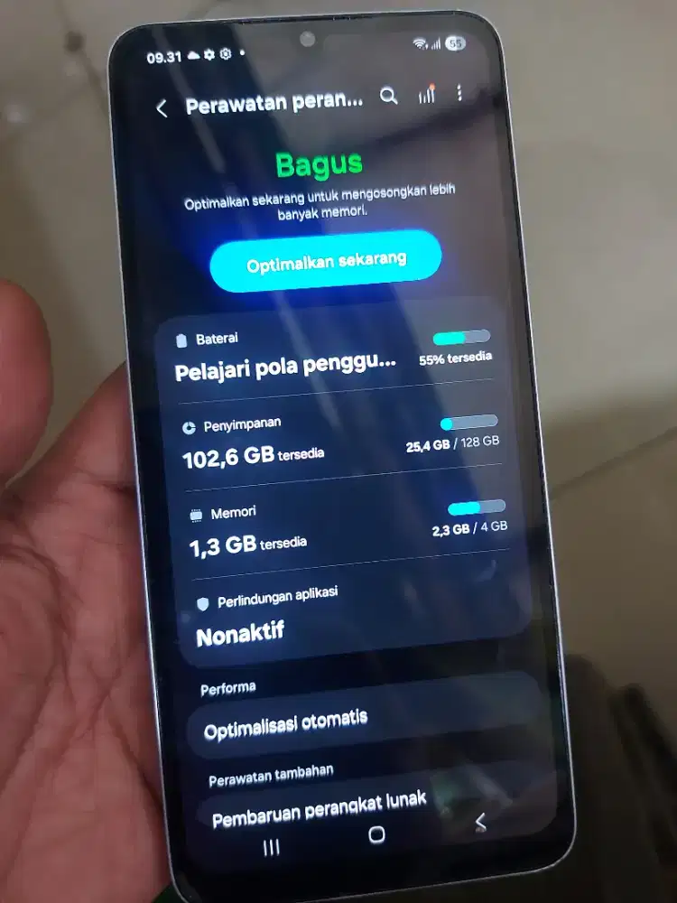 Samsung a05 ram4 /128gb harga pass