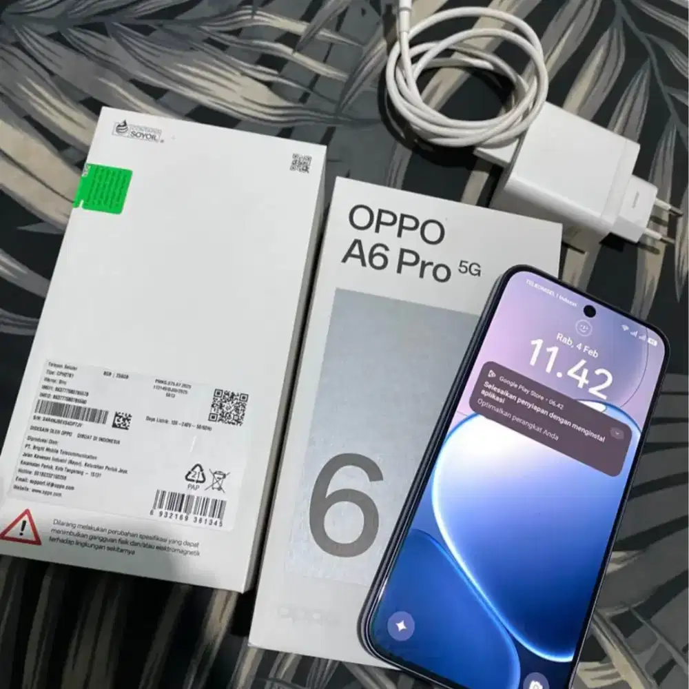 Oppo A6 Pro 8/256 Biru tua