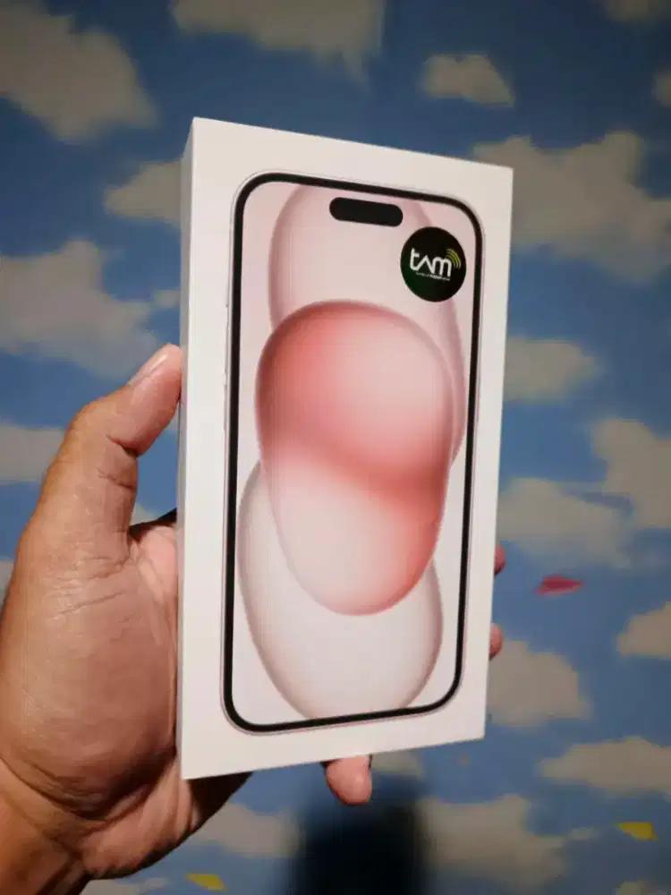 Iphone 15 ibox pink baru dan segel