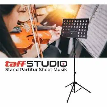 Stand Partitur Sheet Musik Orchestra Tripod 49.5x34cm