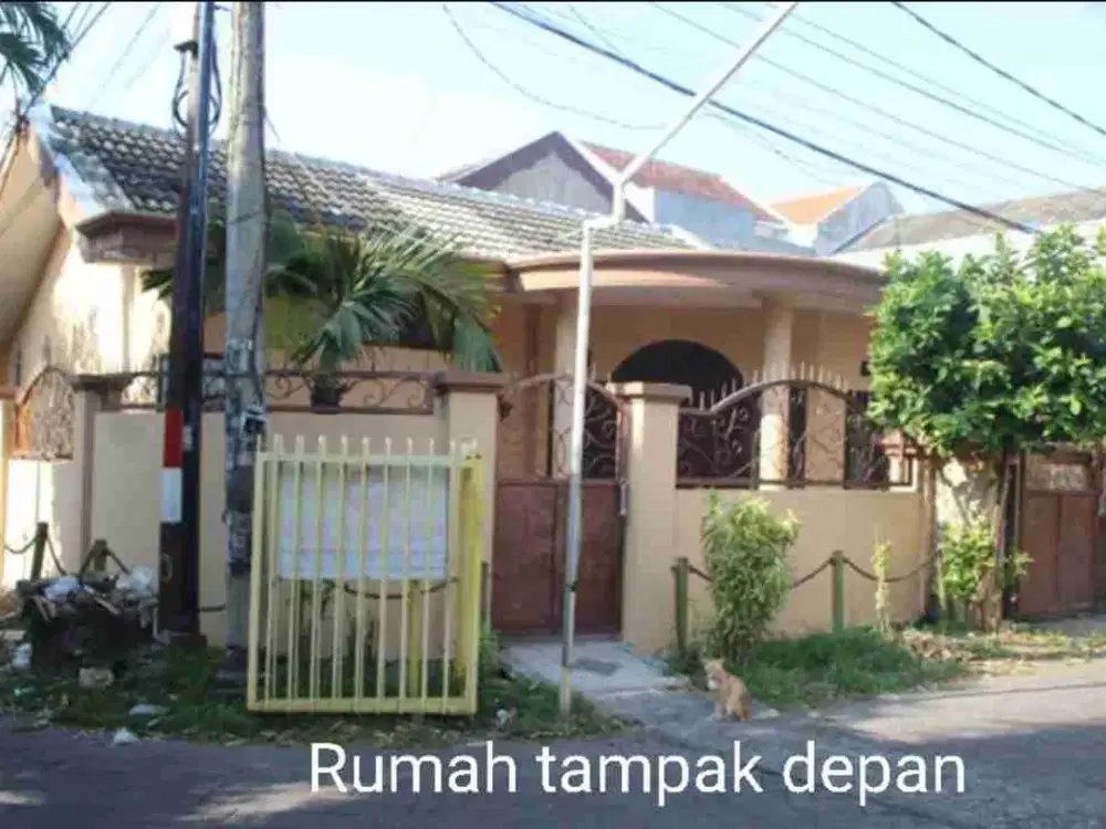 Jual Rumah Siap Huni posisi Hook Puri indah Sidoarjo kota