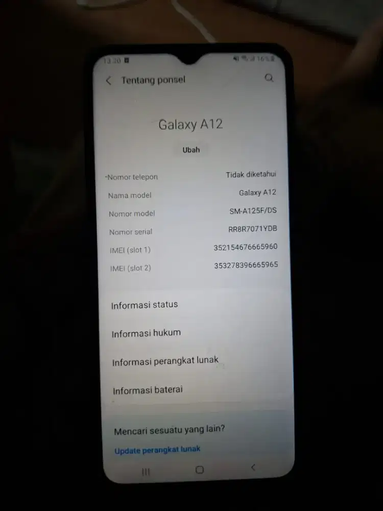 Dijual aja nih HP samsung a12