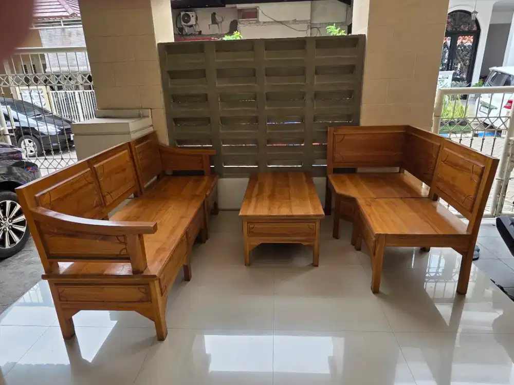 Kursi Meja Kayu Jati