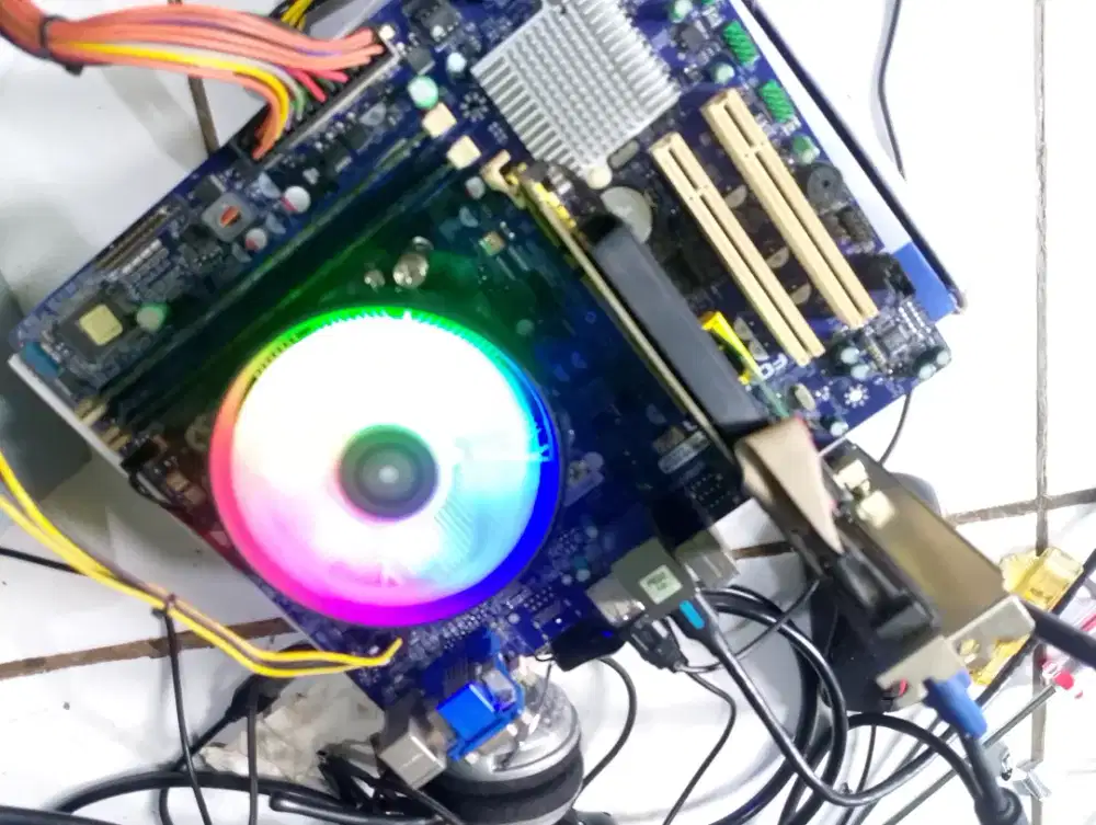 Paket motherboard processor ram