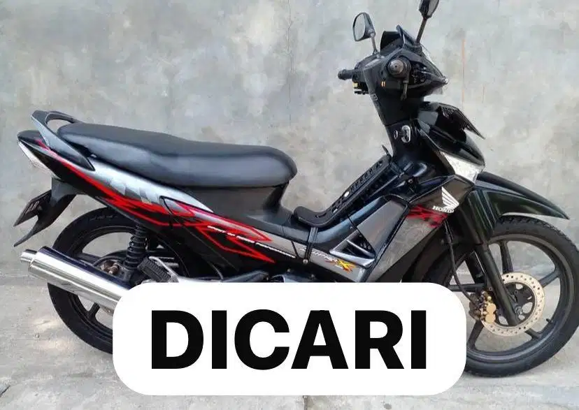 Di Cari Supra X 125 Double Disk DD Tahun 2008 Ke Atas Supra X 2010