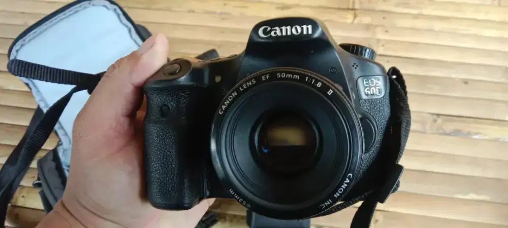 Jual santai aja canon 60D+lensa