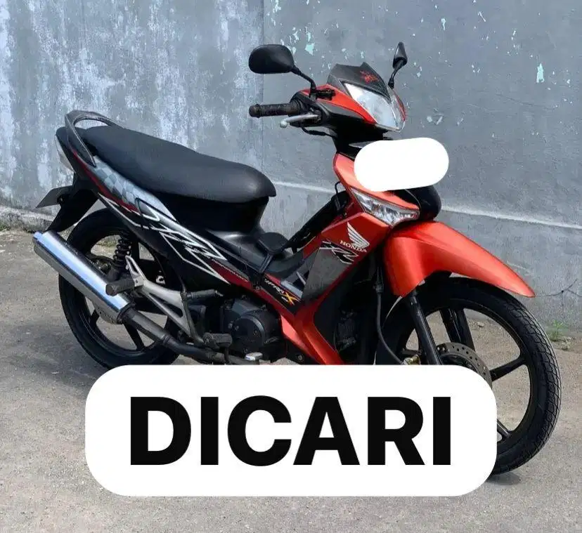 Di Cari Supra X 125 Double Disk DD Tahun 2008 Ke Atas Supra X 2010