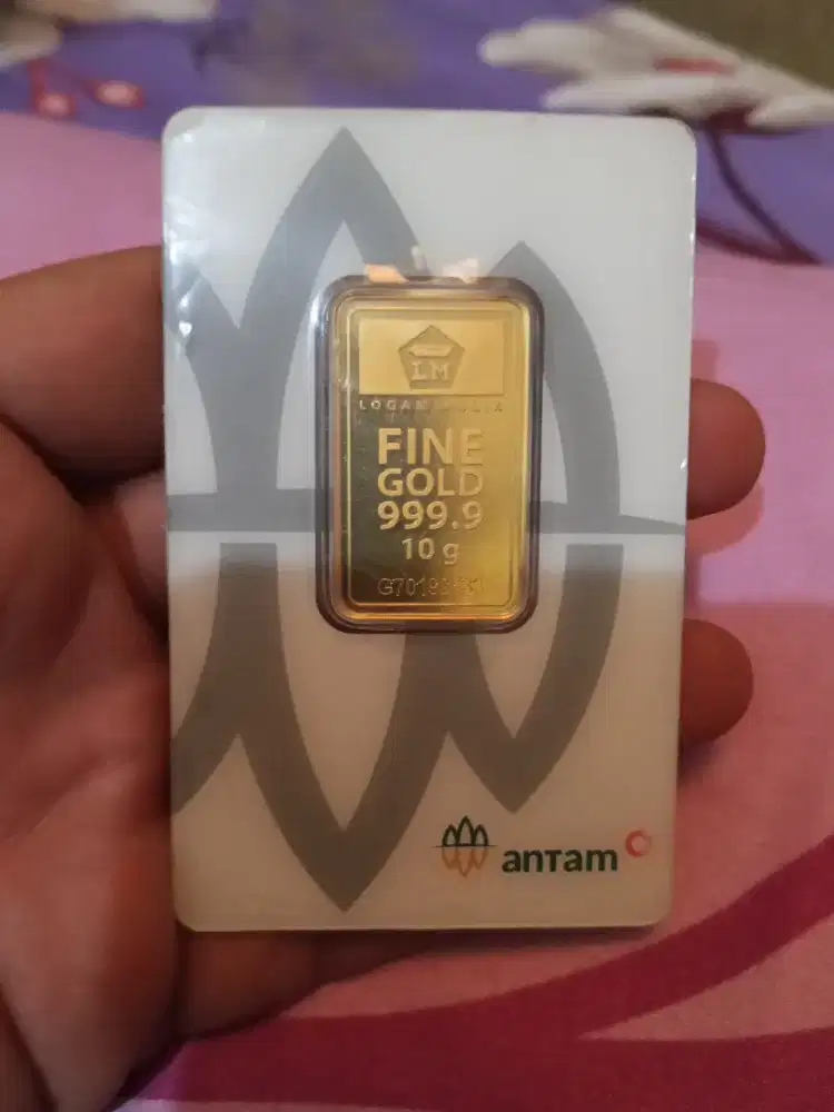 Antam 10 gram 2021 minus lembek