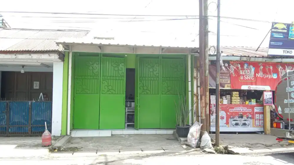 RUKO SIAP PAKAI PINGGIR JALAN UTAMA