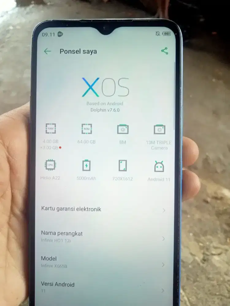 Infinix hot 12i barang x ada yg minat ram 4/64