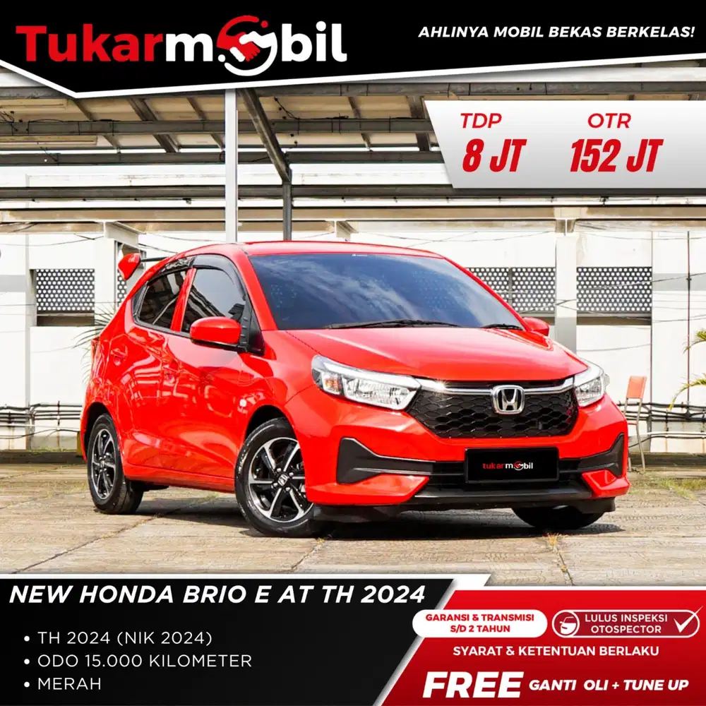 HONDA BRIO 1.2 E AT TAHUN 2024