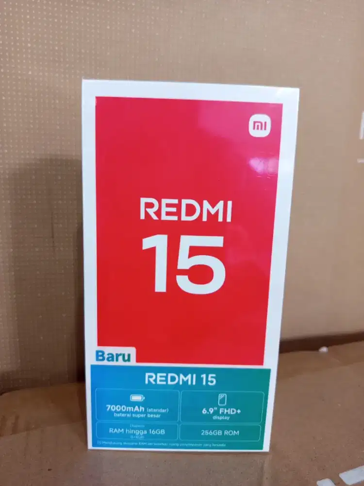 REDMI 15 RAM 8/128 BISA COD BAYAR DITEMPAT