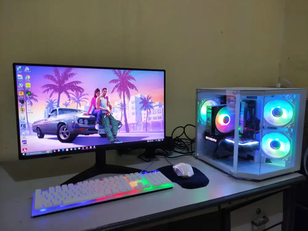 PC GAMING FULLSET (RTX 3060 Ti 8GB, Intel Core i5 12400F, RAM 16GB)