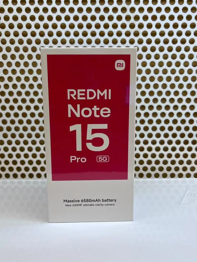 Jual Redmi Note 15 Pro 5G Penyimpanan mulai 8/256GB
