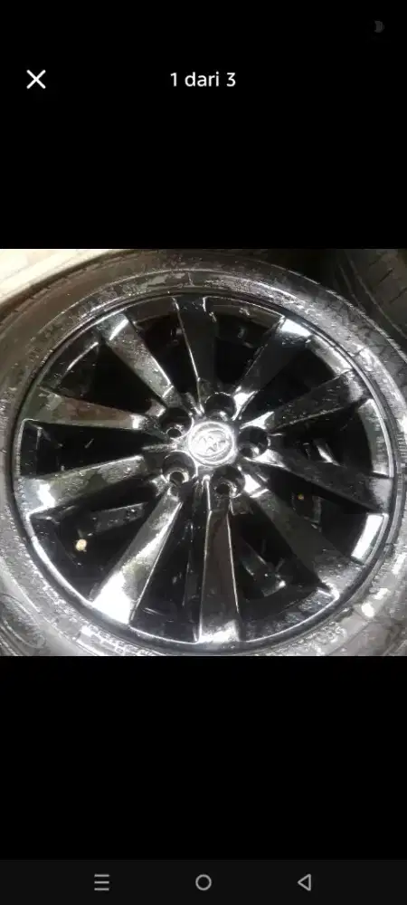 OEM Altis 2011/2012 ring 16 dengan ban 80%