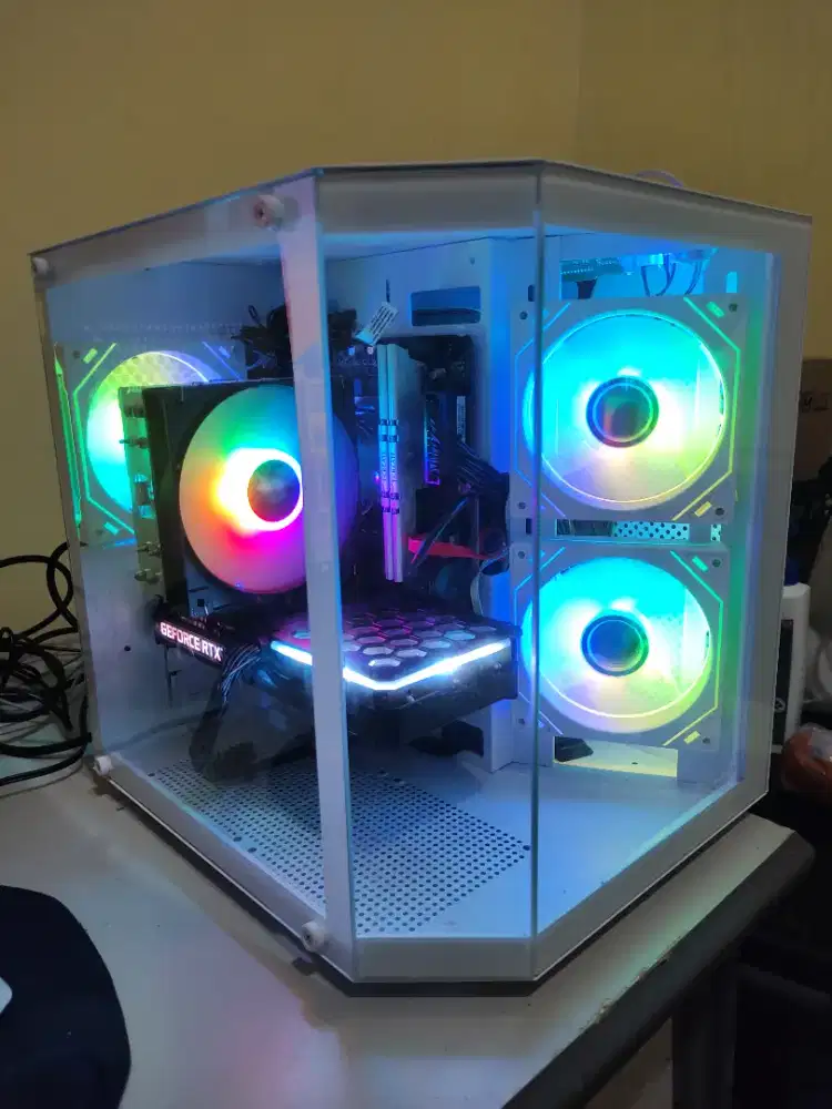 PC ONLY GAMING RTX 3060 Ti 8GB, Intel i5 12400F, SSD NVME, RAM 16GB