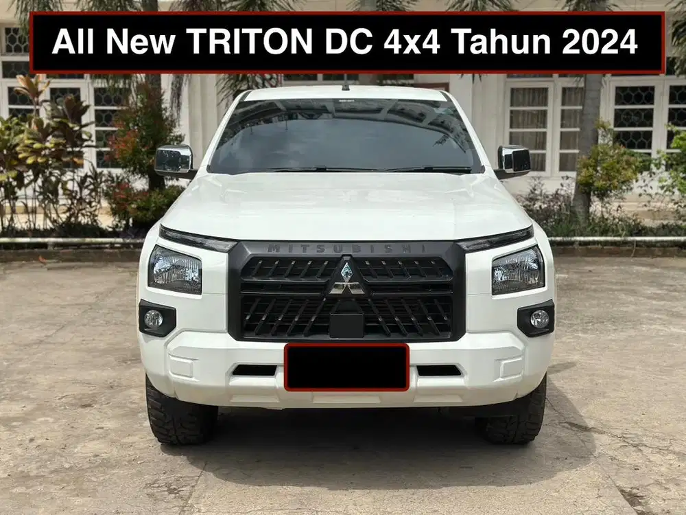 New Mitsubishi Strada TRITON 4x4 GLS Double Cabin Gardan 2024 Plat BG