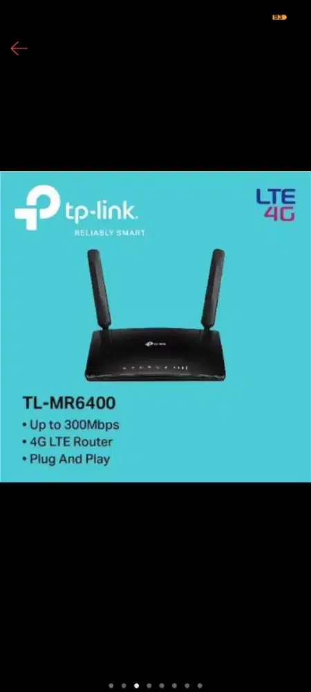 dijual cepat model mifi tp link mr6400