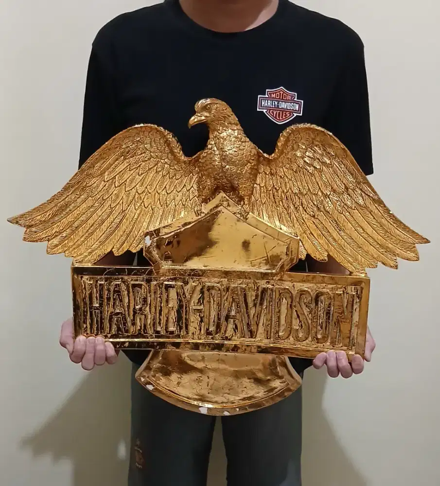 Pajangan vintage harley davidson