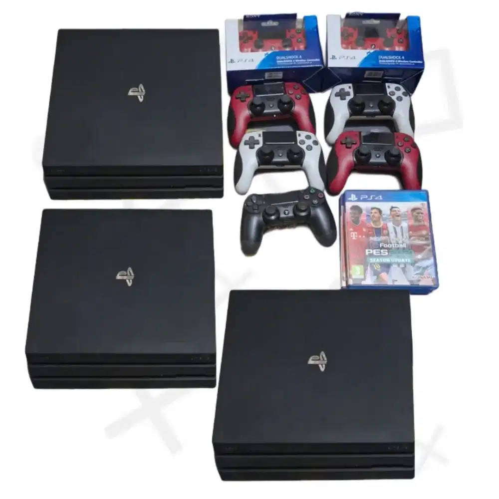 Dijual 3 unit Playstation 4 pro, kondisi bagus, terawat, jarang pakai