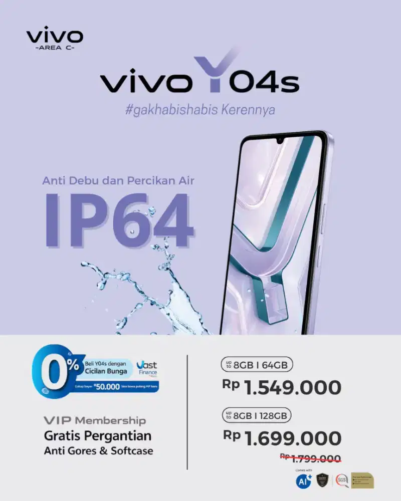 Promo Vivo Y04s CashBack V