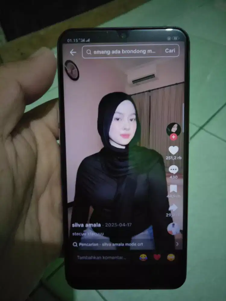 HP Oppo A5S ram 6gb dan 4G LTE normal semua lengkap aman lancar jaya