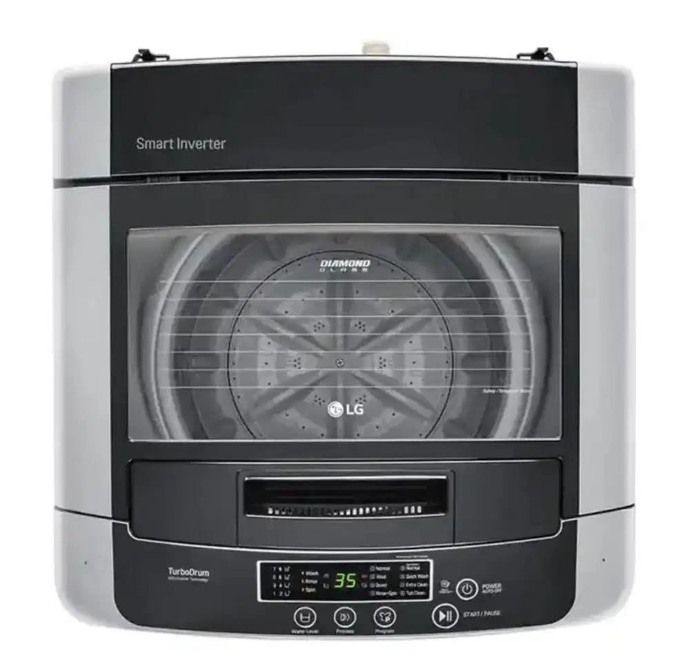 Mesin cuci LG 7kg pemakaian 1.5 tahun