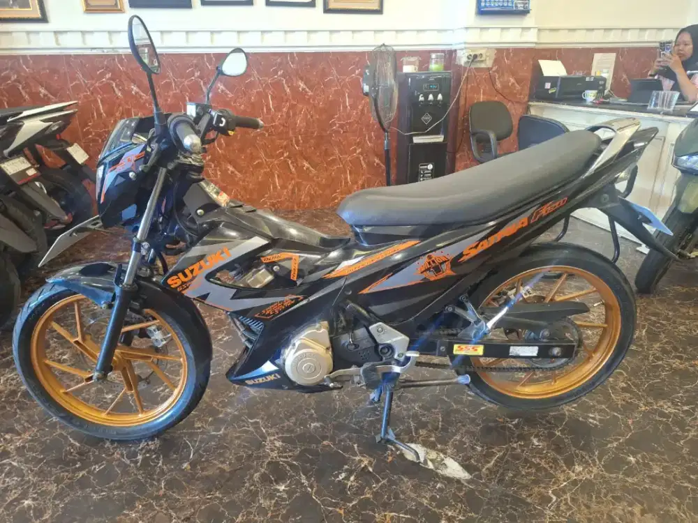 DIJUAL CEPAT SUZUKI SATRIA FU 150 TH 2014/SURAT LENGKAP PAJAK HIDUP YA