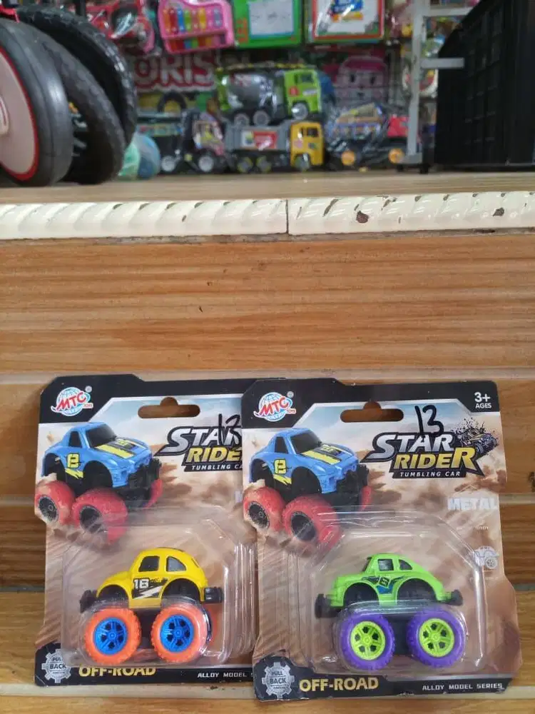 mainan anak diecast tumbling fullback