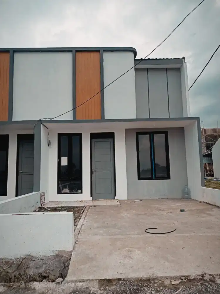 Jual rumah kontemporer dekat desa buah batu