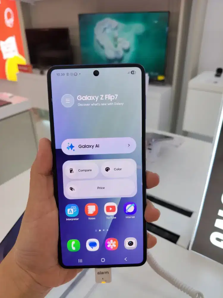 Samaung Zflip7 free buds 3 Fe dan fit 3