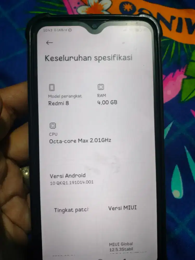 Dijual 2 hp redmi 8 dan redmi note 6 pro no minus