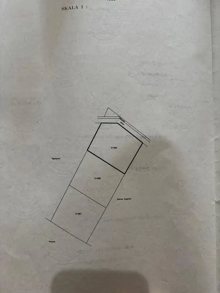 Jual tanah sawah sangat prodktif