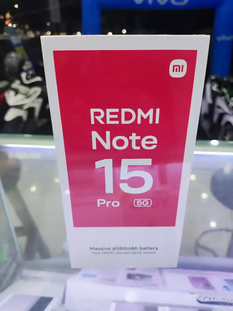 New produk redmi note 15 pro 5G garansi resmi 2tahun