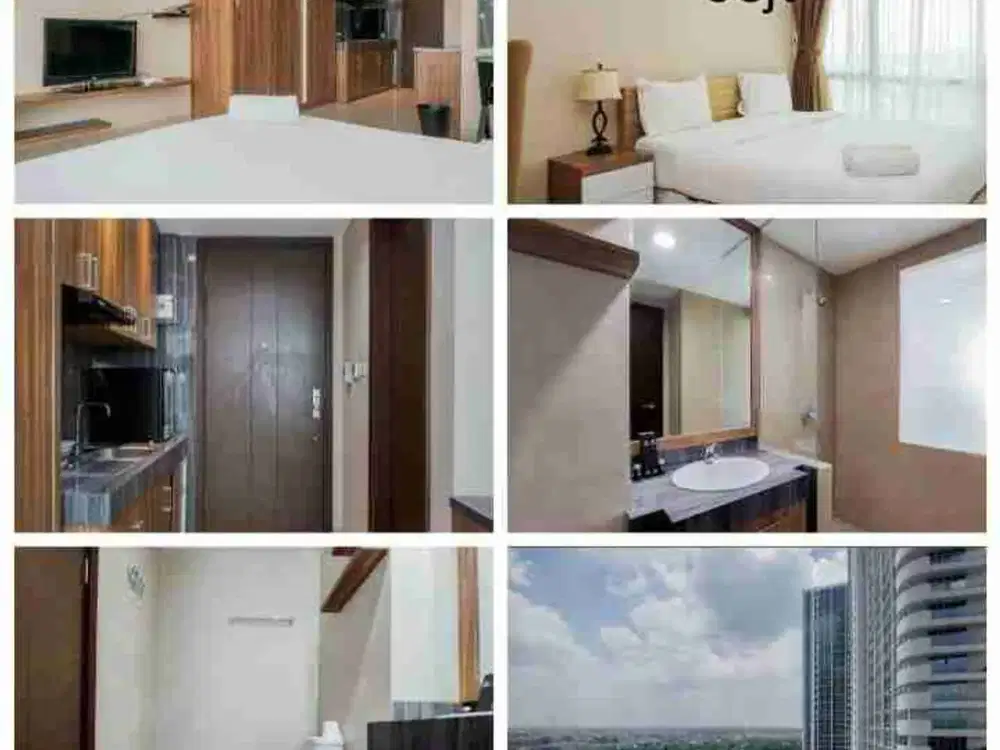 Sewa Apartemen U-Residence 2 Karawaci Studio Full Furnished