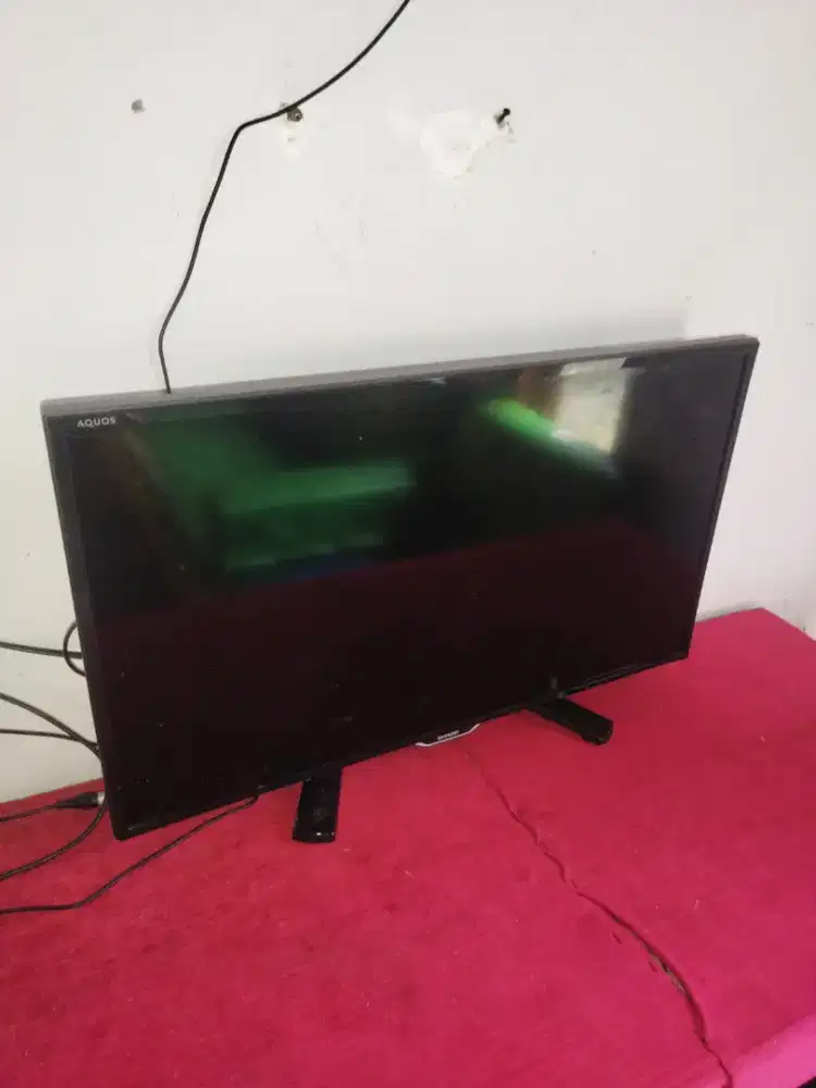 tv led Sharp 24inch digital noken ori