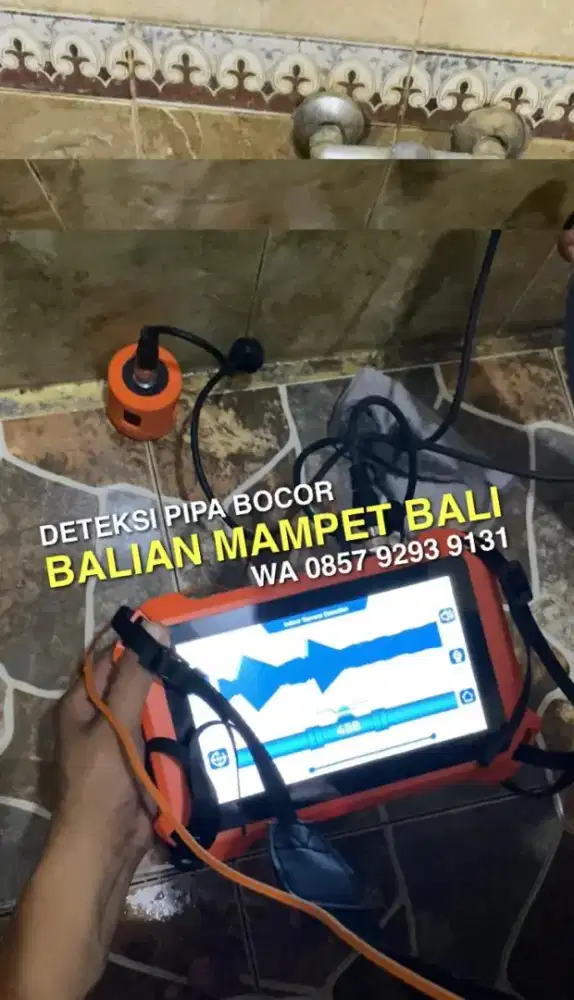 TUKANG DETEKSI PIPA BOCOR & LOKASI SEPTICTANK, AHLI SALURAN MAMPET