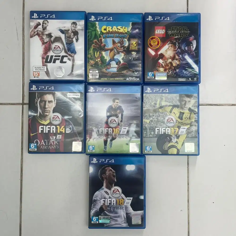 Jual kaset PS 4