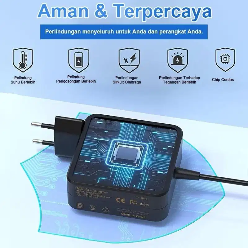 ORI Adaptor Charger ASUS VivoBook ExpertBook New Model 19V 2.37A 45W