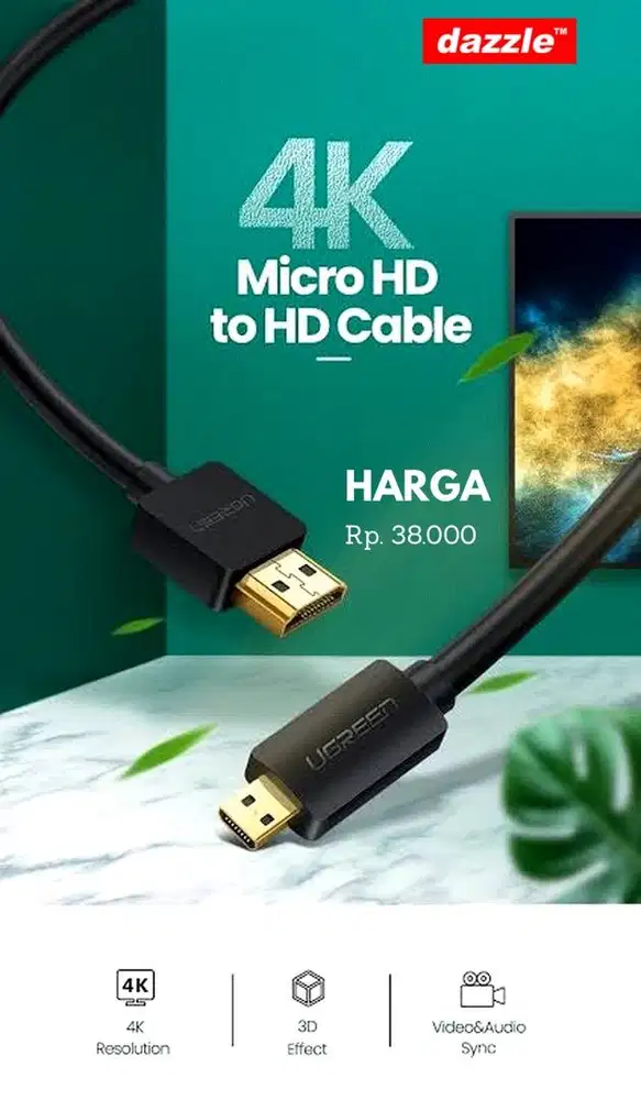 Cable HDMI Ugreen