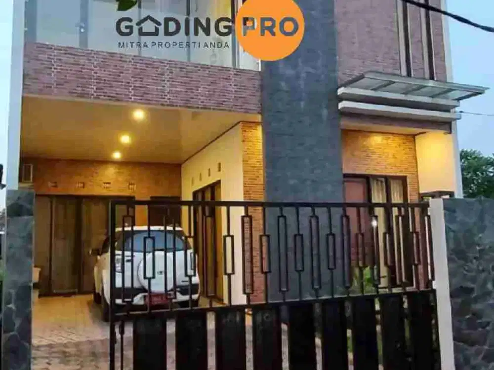 Dijual Rumah Cozy Non Cluster Design Minimalis 2.5 Lantai Dekat Cibubur Country, Bisa Cicil Langsung ke Owner Tanpa Bunga